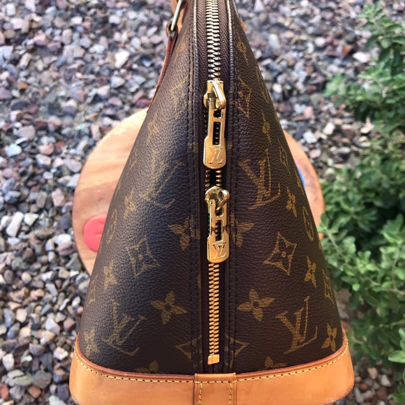 Auth Louis Vuitton Alma pm with Shoulder strap - Picture 4 of 8